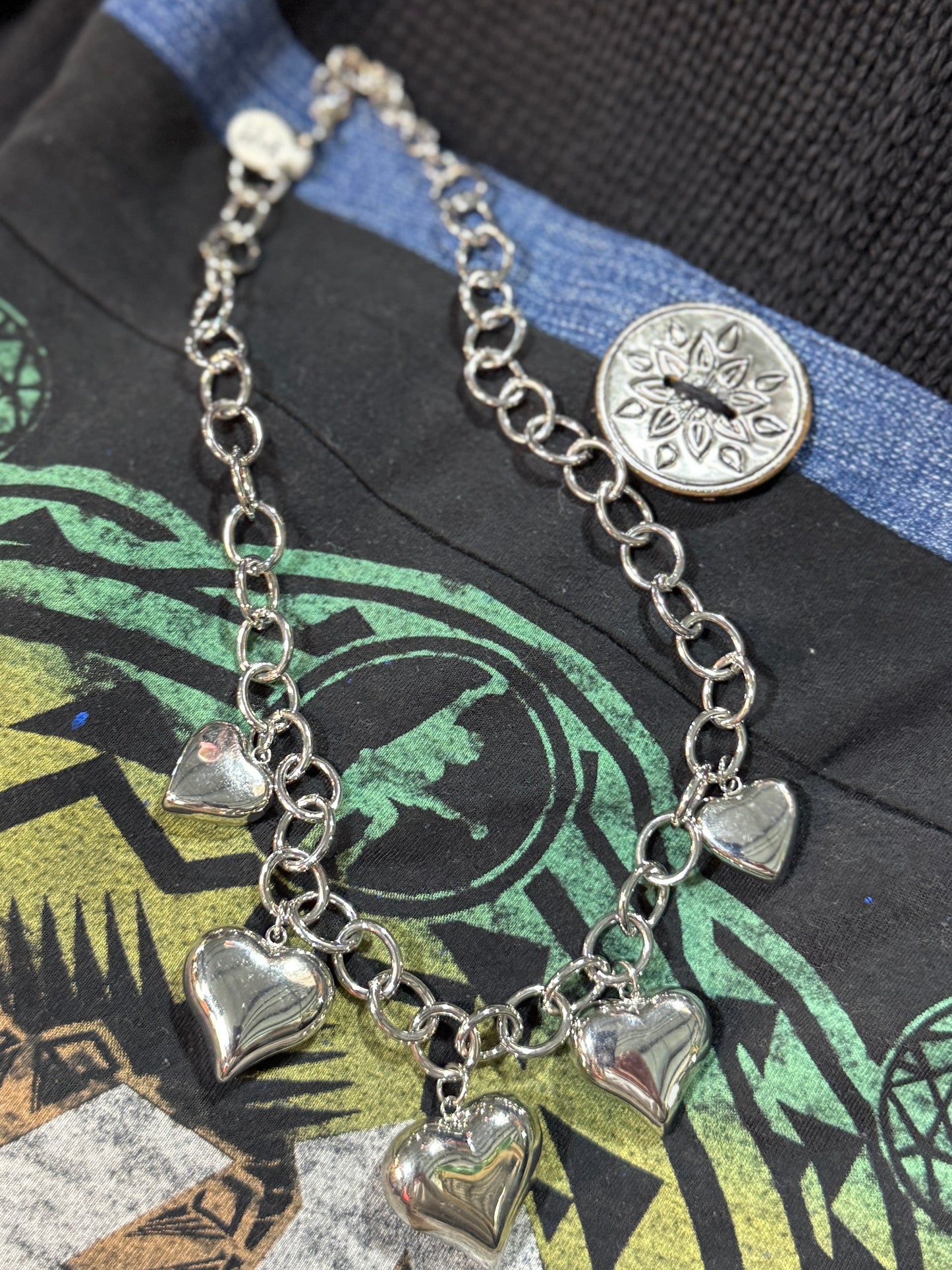 Chucky Heart Charm Necklace