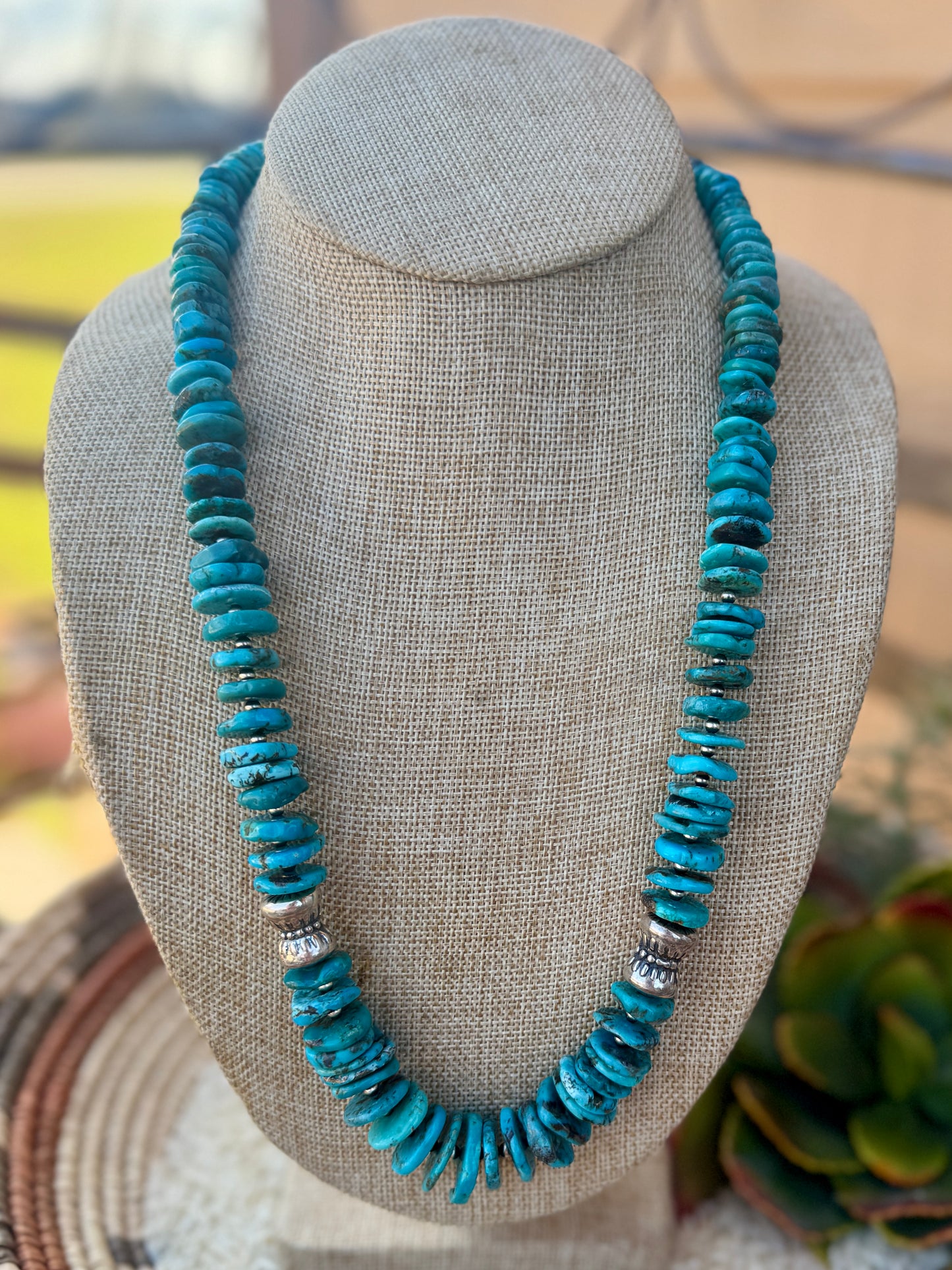{Katy} Layered Turquoise Necklace
