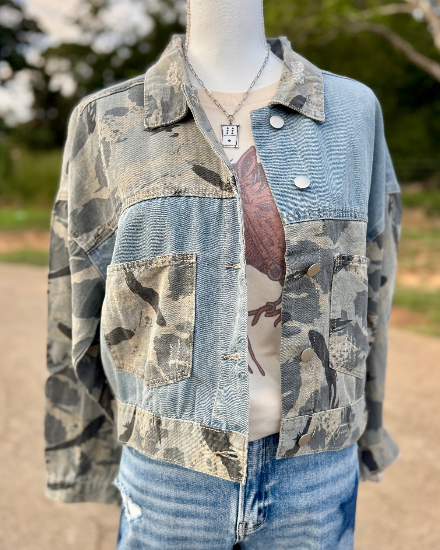 {Off Duty Camo} Jacket