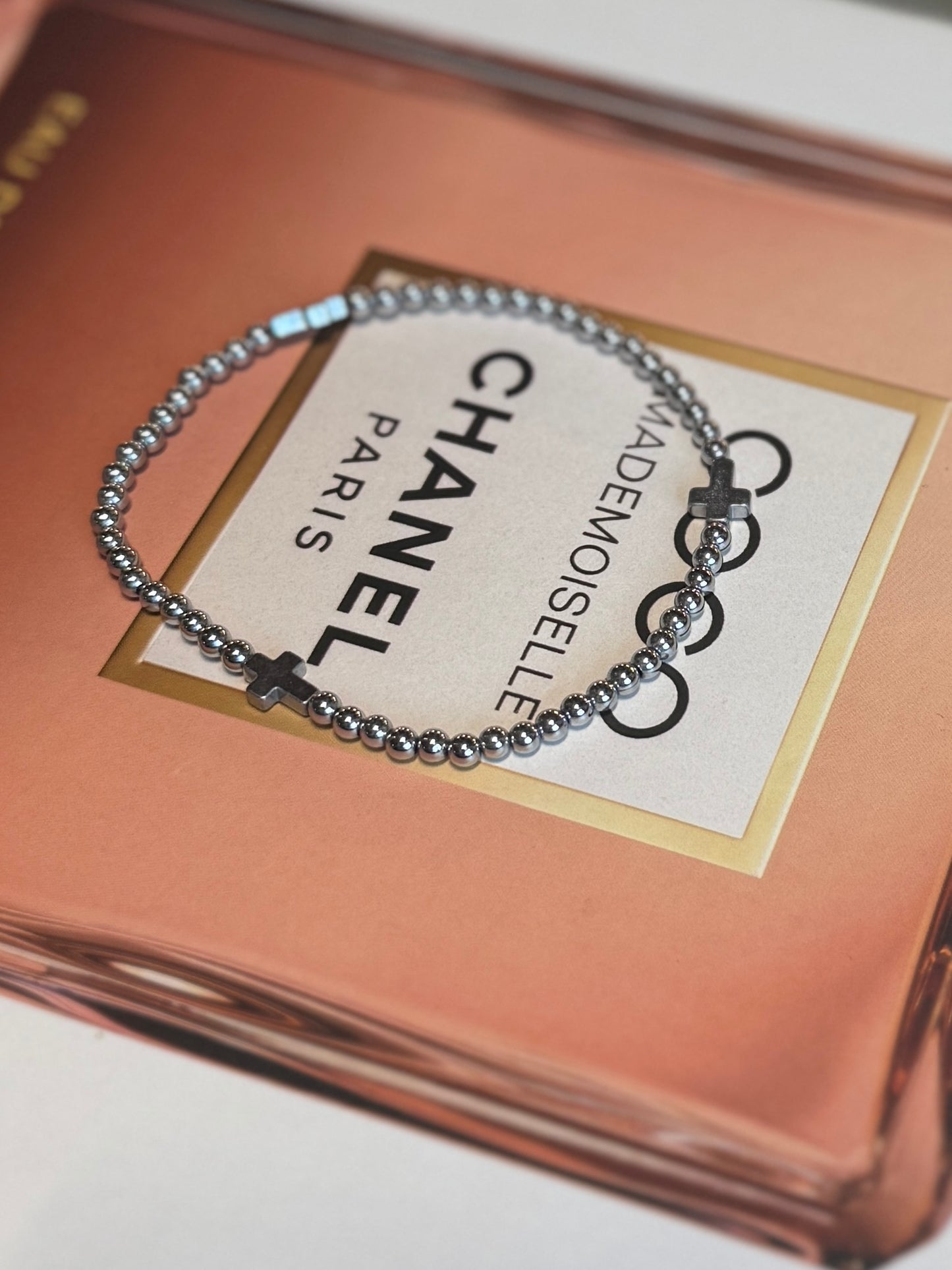 Silver Bead Bracelet