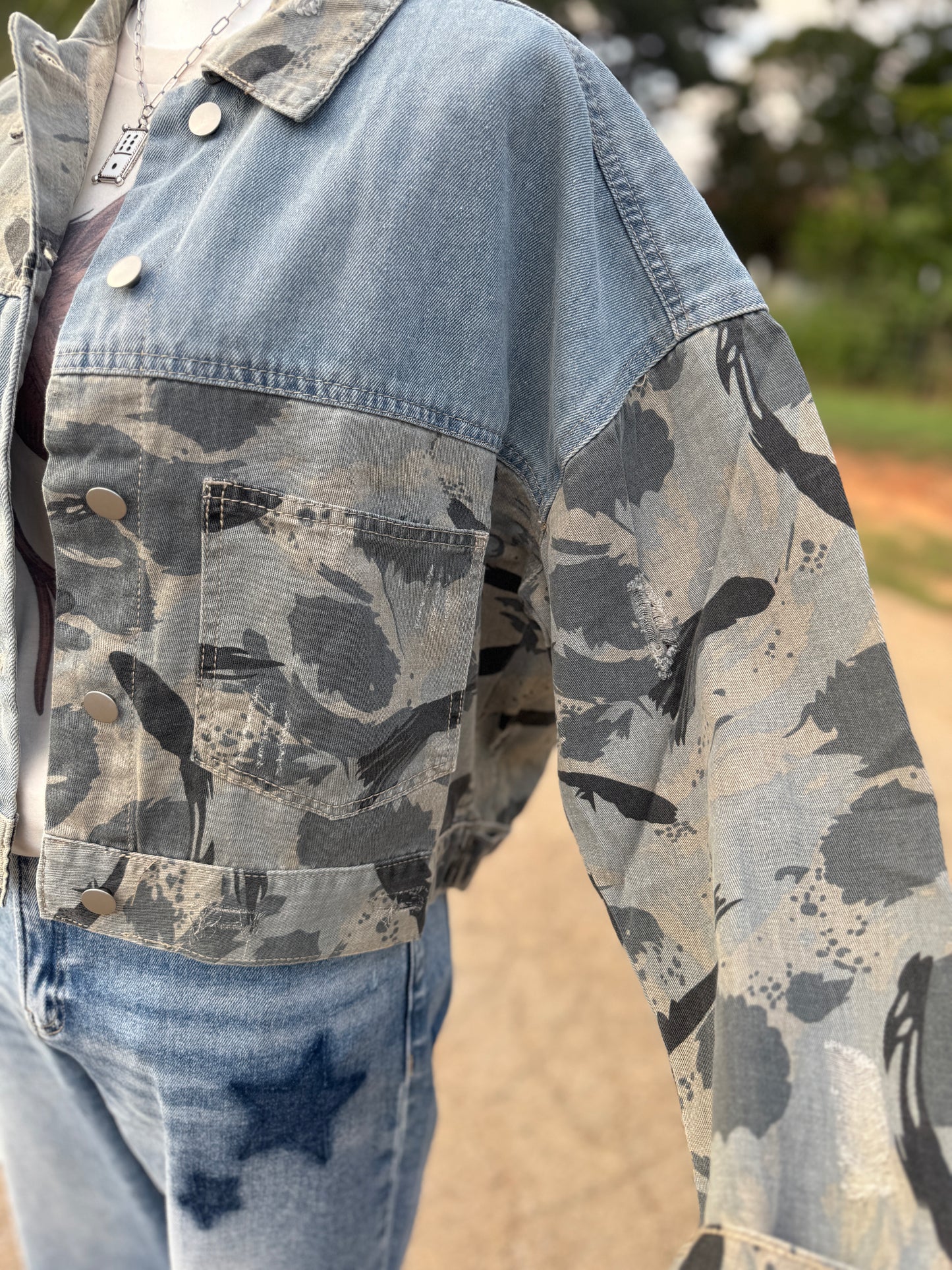{Off Duty Camo} Jacket