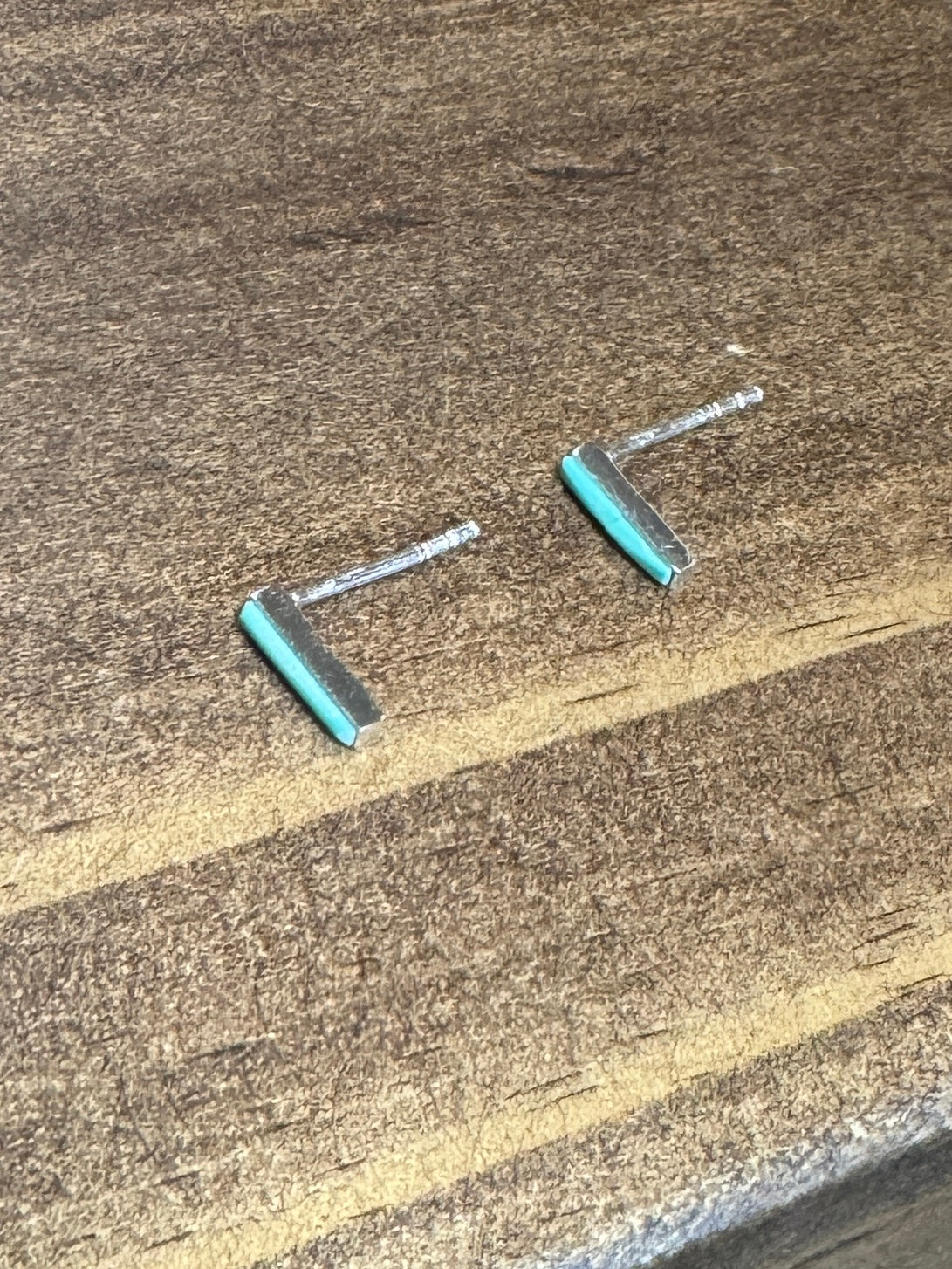 Skinny Drop Stud Earrings