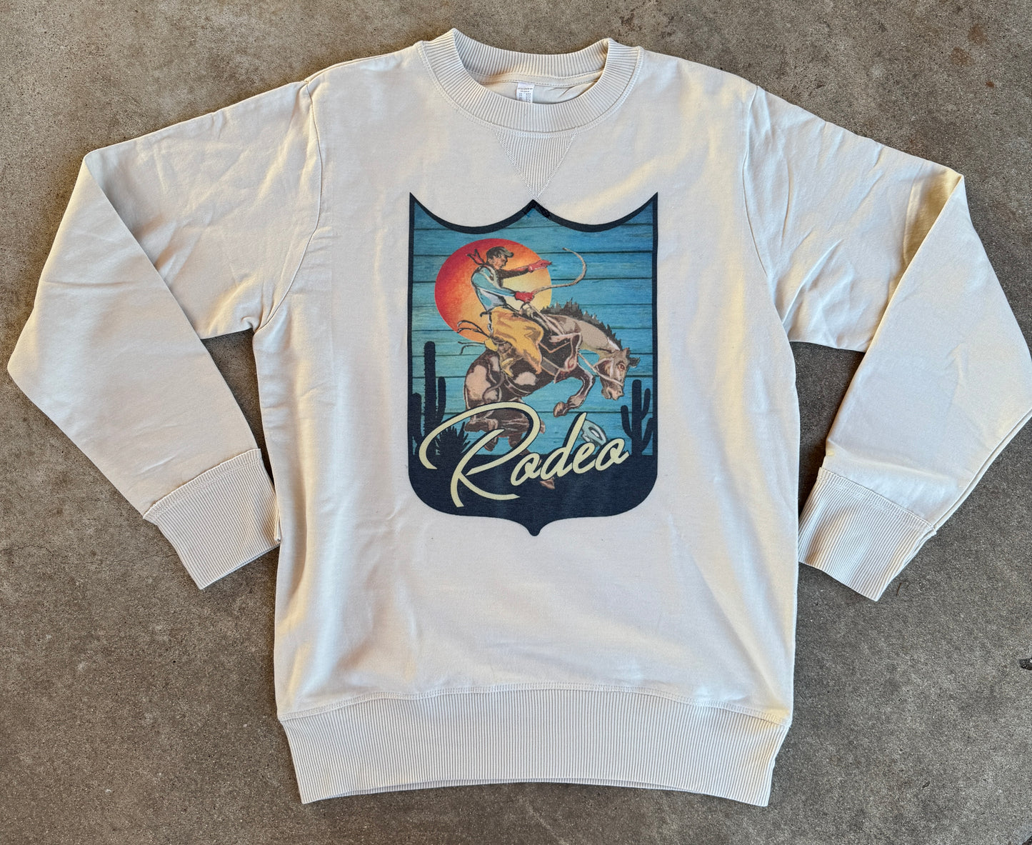 Rodeo Back Number Pullover