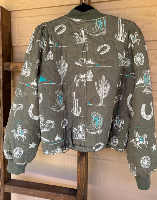 {Wild West} Quilted Jacket