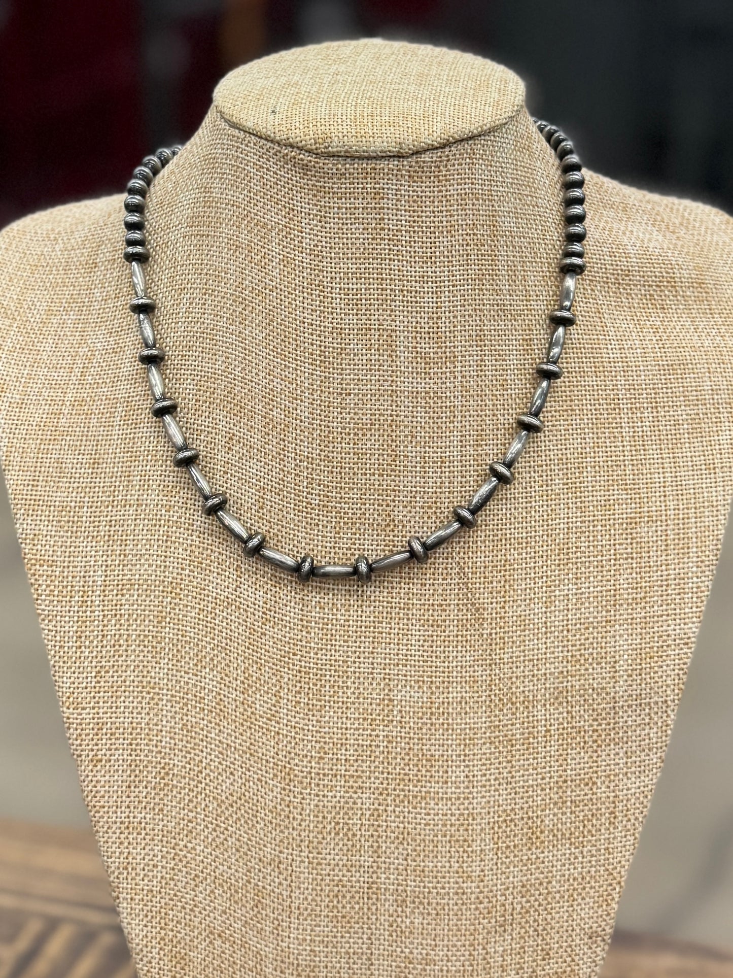 {Becca} Barrel Pearl Necklace