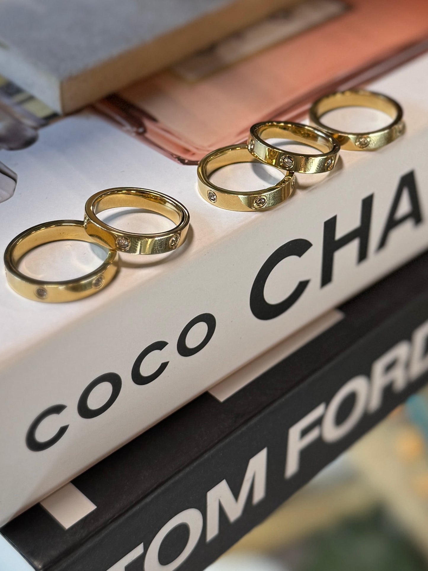 Gold Stacker Band Ring