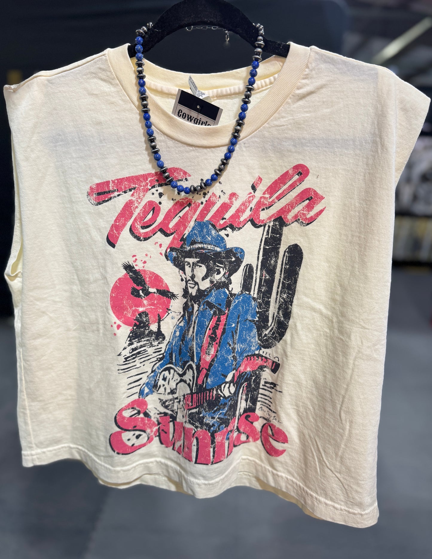 Tequila Sunrise Muscle Tank
