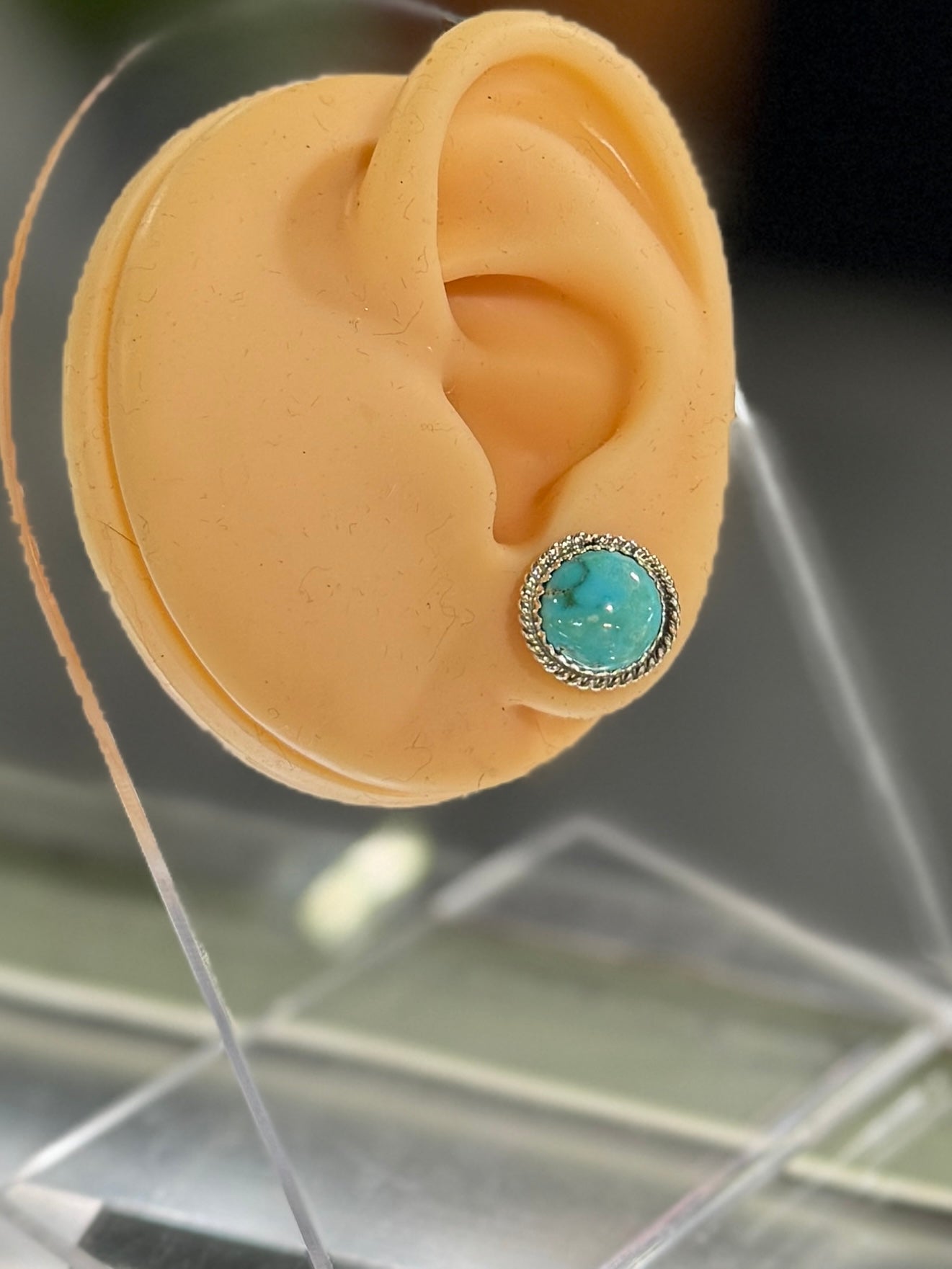 Small Kingman Stud Earrings