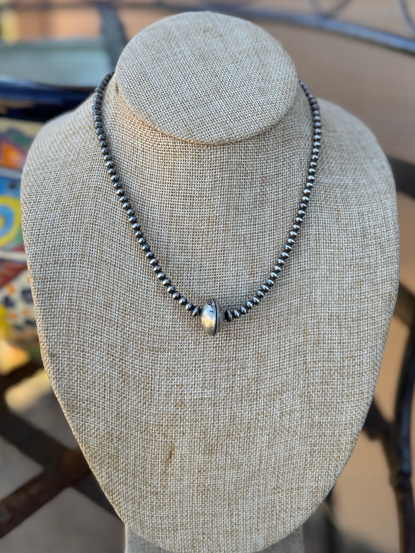 Liberty Coin Pearl Necklace