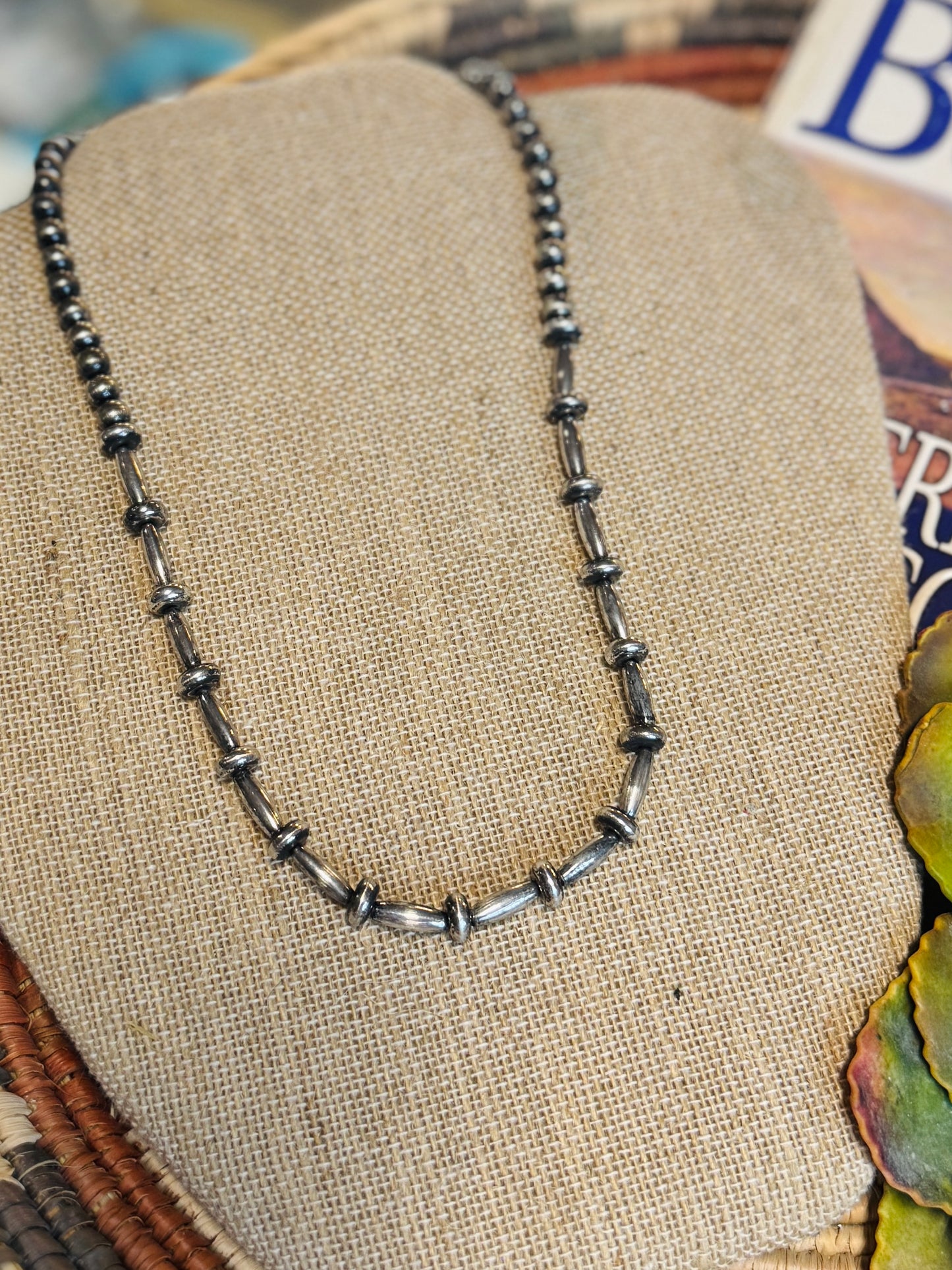 Skinny Pearl Necklace