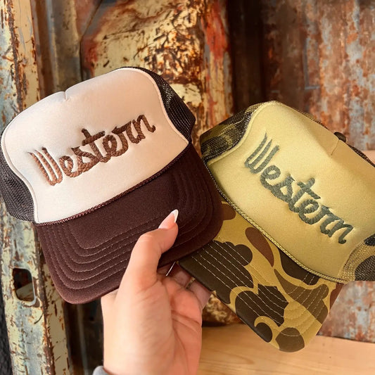 Stitched Western Hat