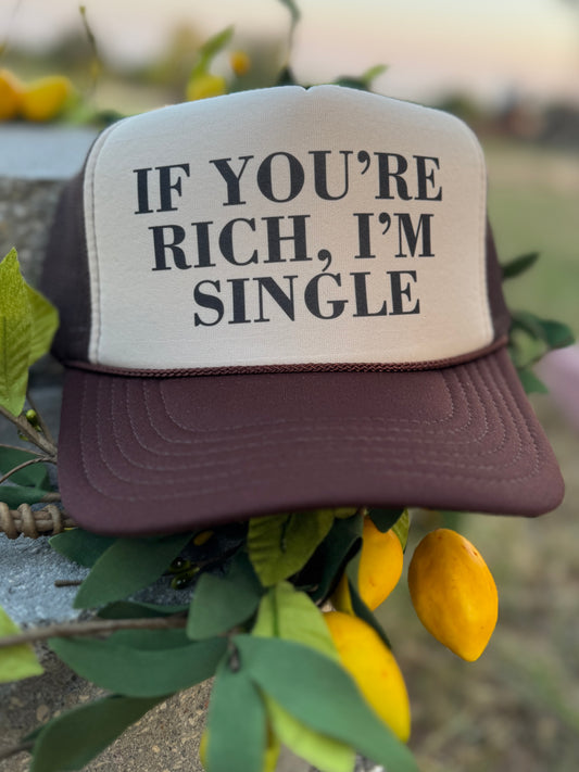 {Brown} You're Rich Cap