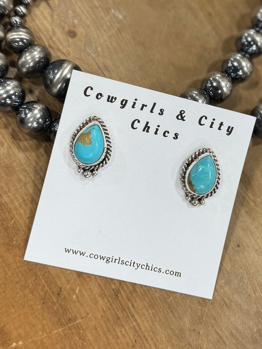Kingman Teardrop Earrings