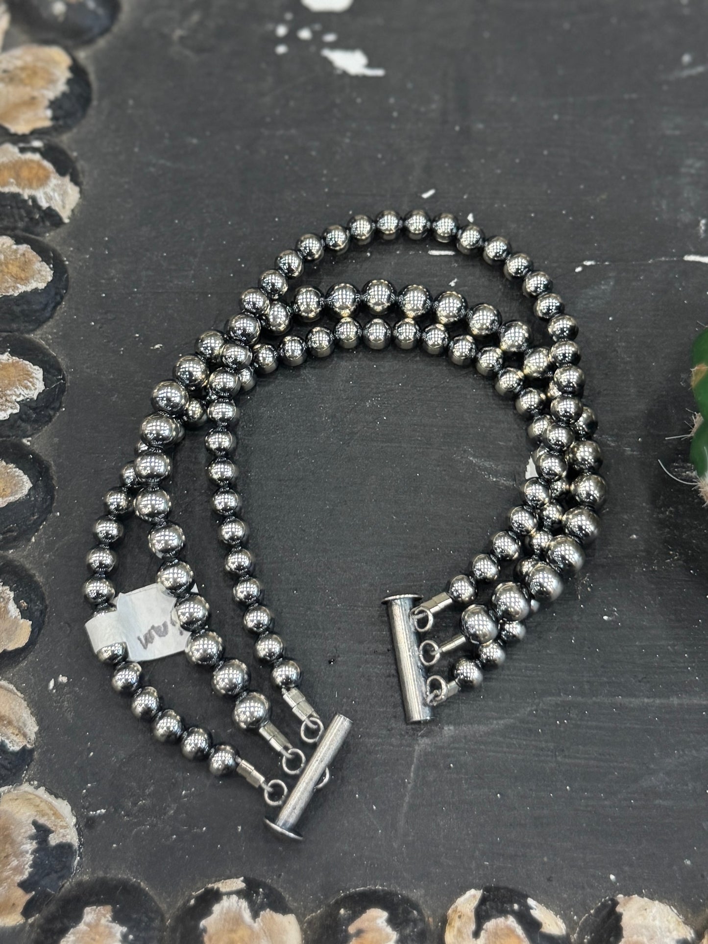 Triple Stack Pearl Bracelet Set