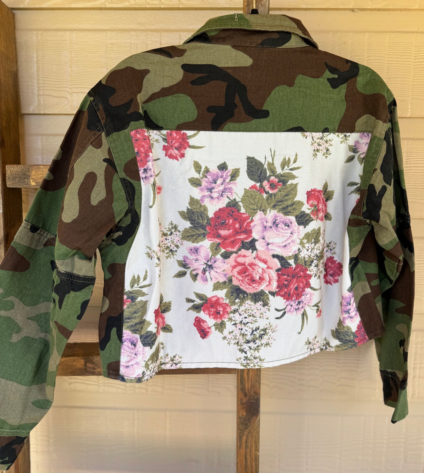 Camo {Swiftie} Floral Jacket