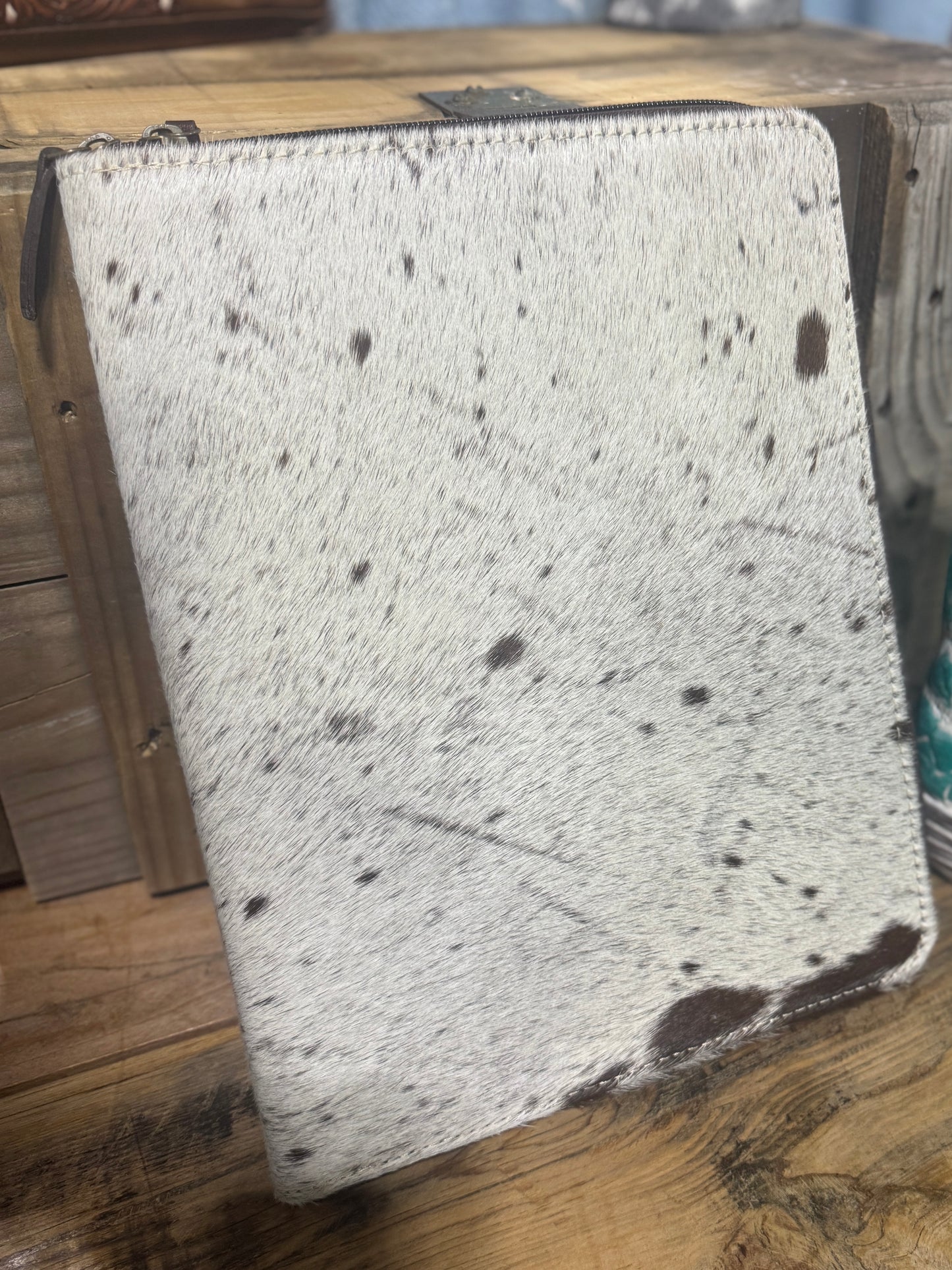 Full Cowhide Leather Folder