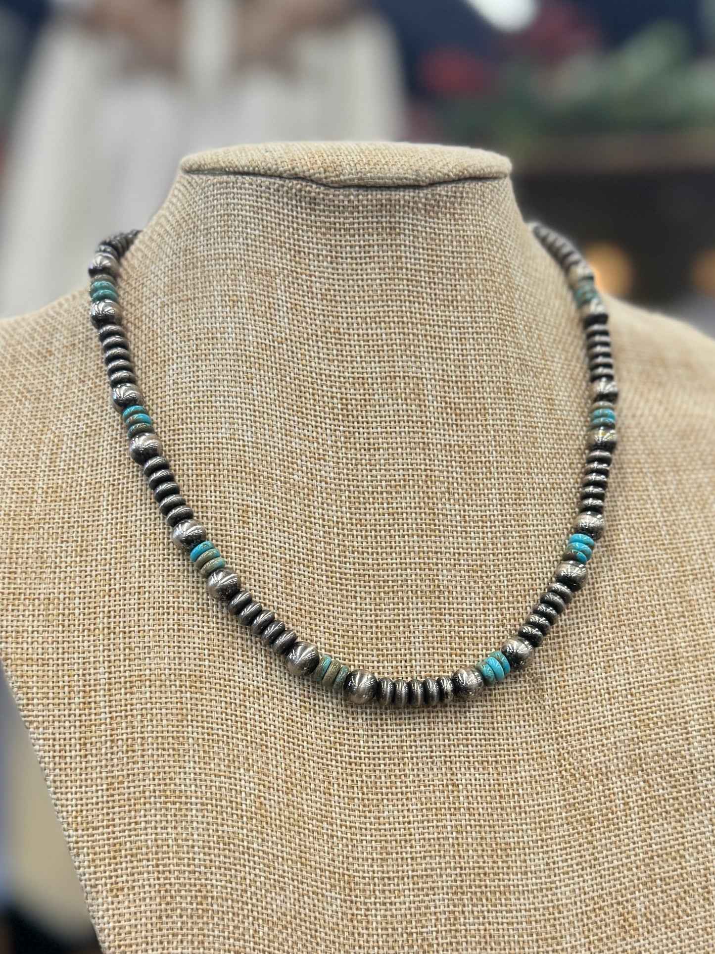 Pecos Pearl & Kingman Necklace