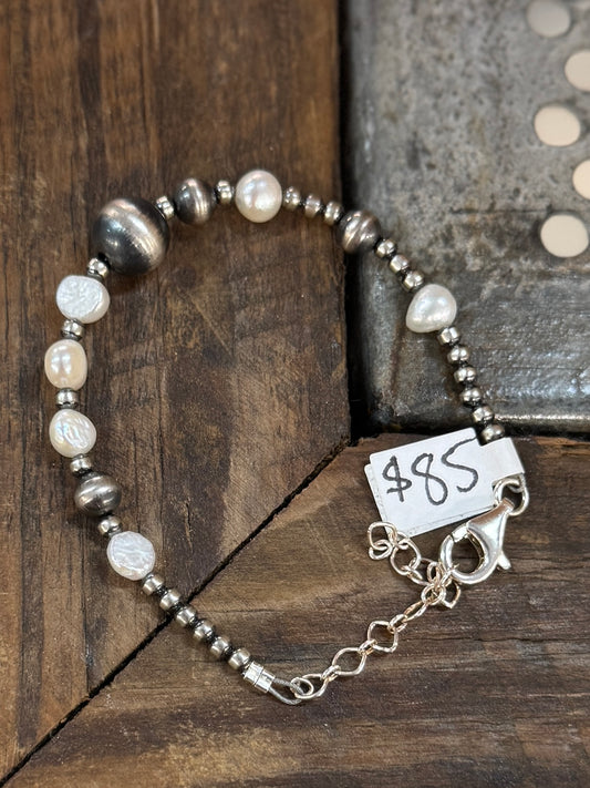 Pearls & Pearls Bracelet