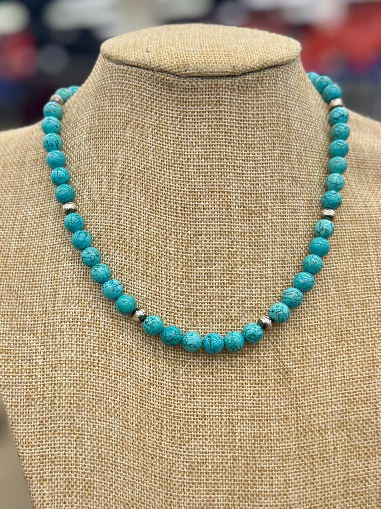 {Tejas} Turquoise Necklace