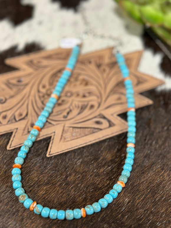 {The Liz} Turquoise Necklace