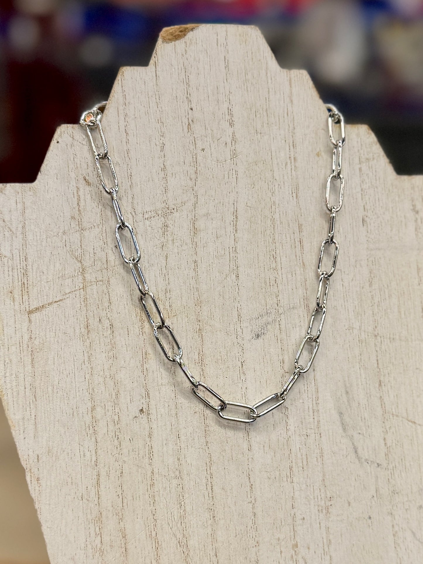 {Everyday} Silver Chain Necklace