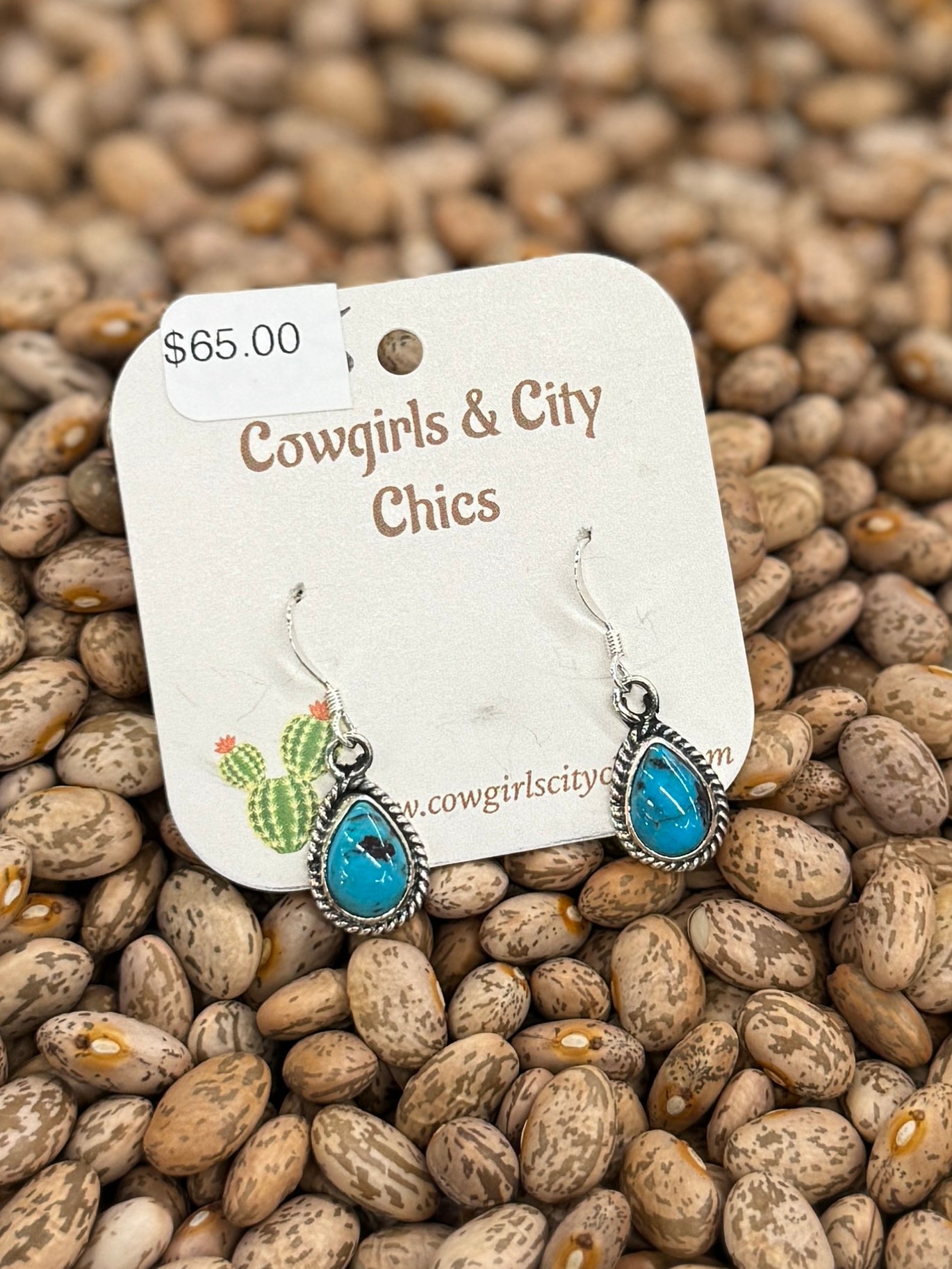 Kingman Teardrop Earrings