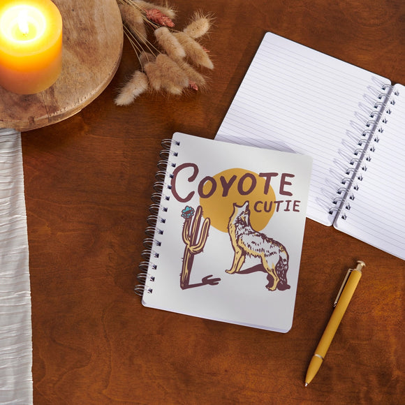 Coyote Cutie Spiral Notebook