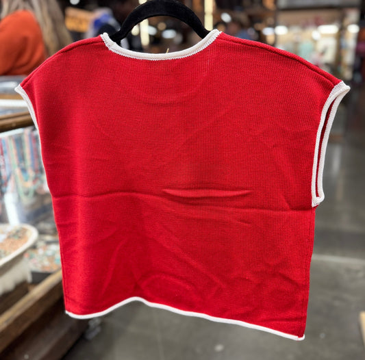 American Flag Knit Top - Cowgirls & City Chics