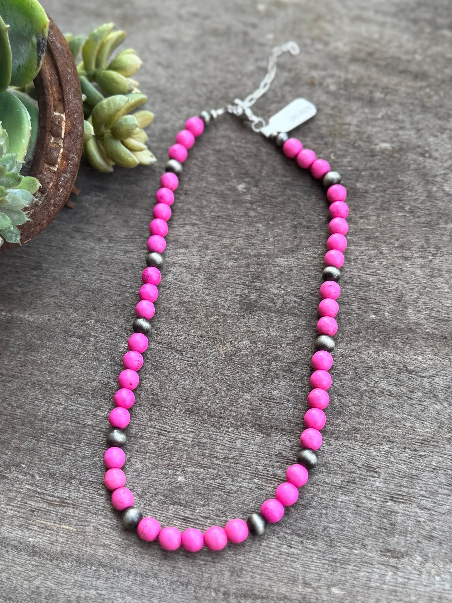 {Barbie } Pink & Pearl Necklace - Cowgirls & City Chics