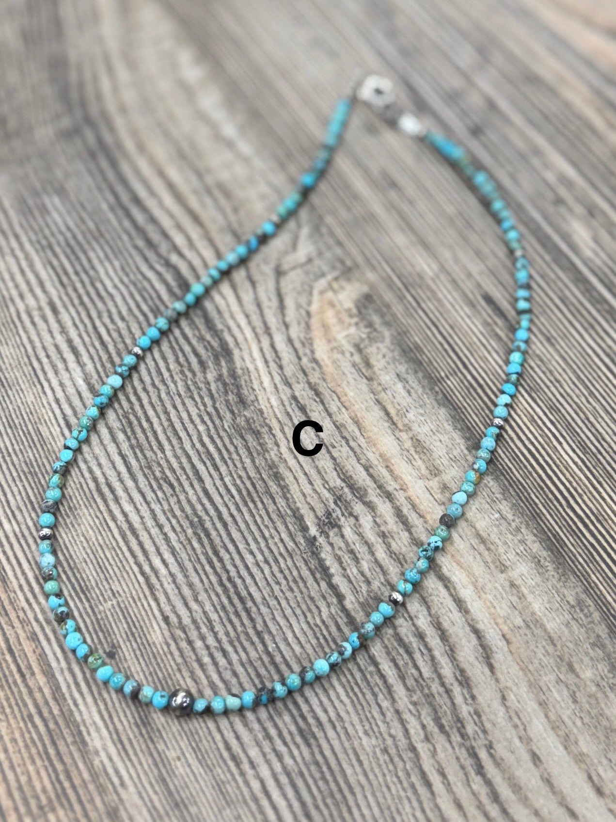 {Claire} Pearl & Kingman Necklace - Cowgirls & City Chics