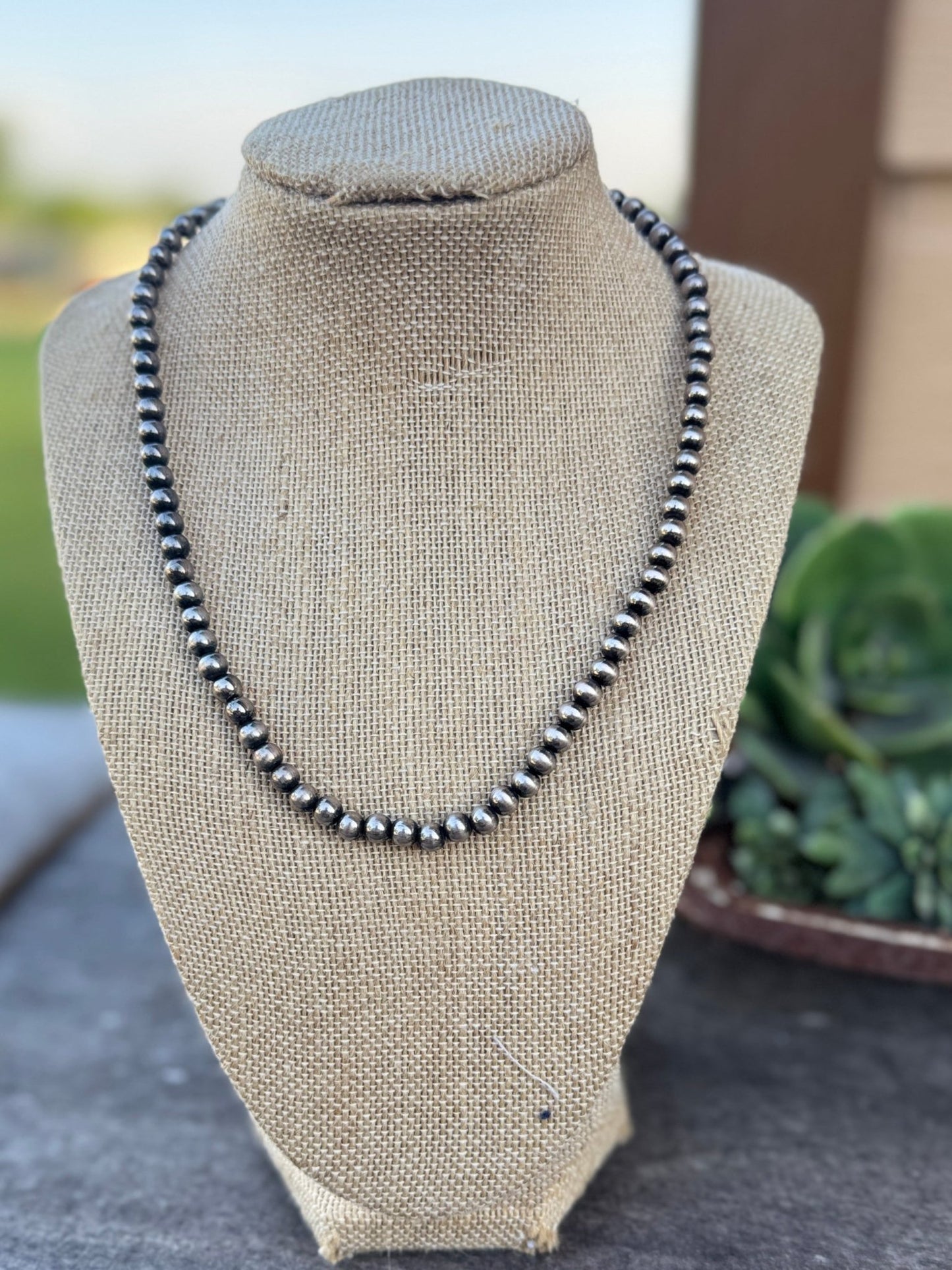 {Concan} Faux Pearl Necklace - Cowgirls & City Chics