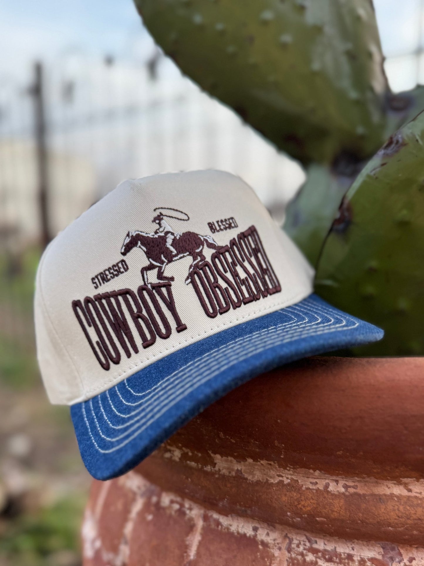 Cowboy Obssesed Cap - Cowgirls & City Chics