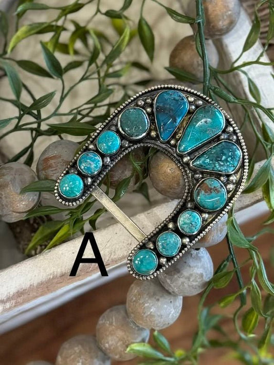 Kingman Horseshoe Buckle - Cowgirls & City Chics