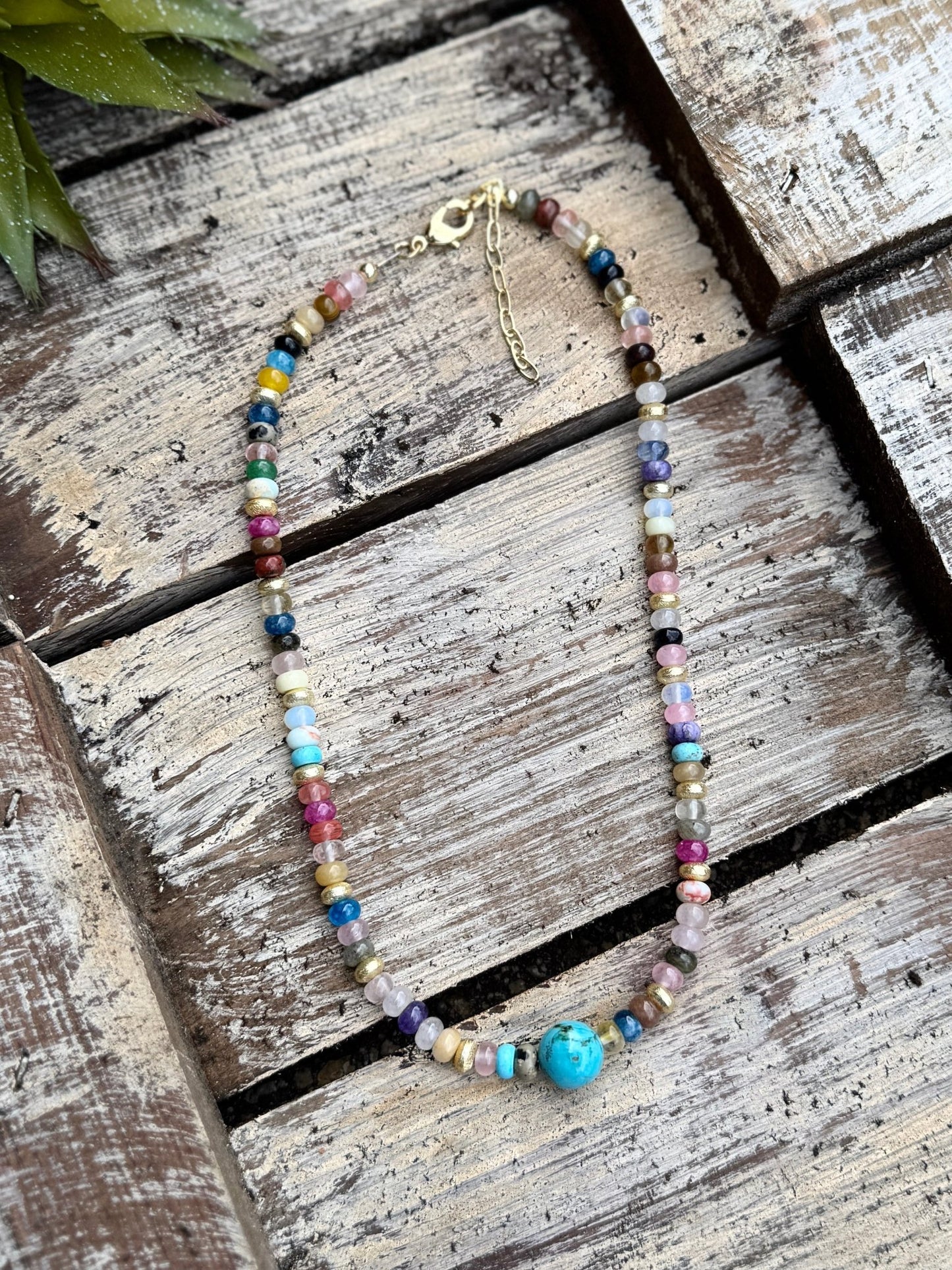 Multi - Color Turquoise Necklace - Cowgirls & City Chics