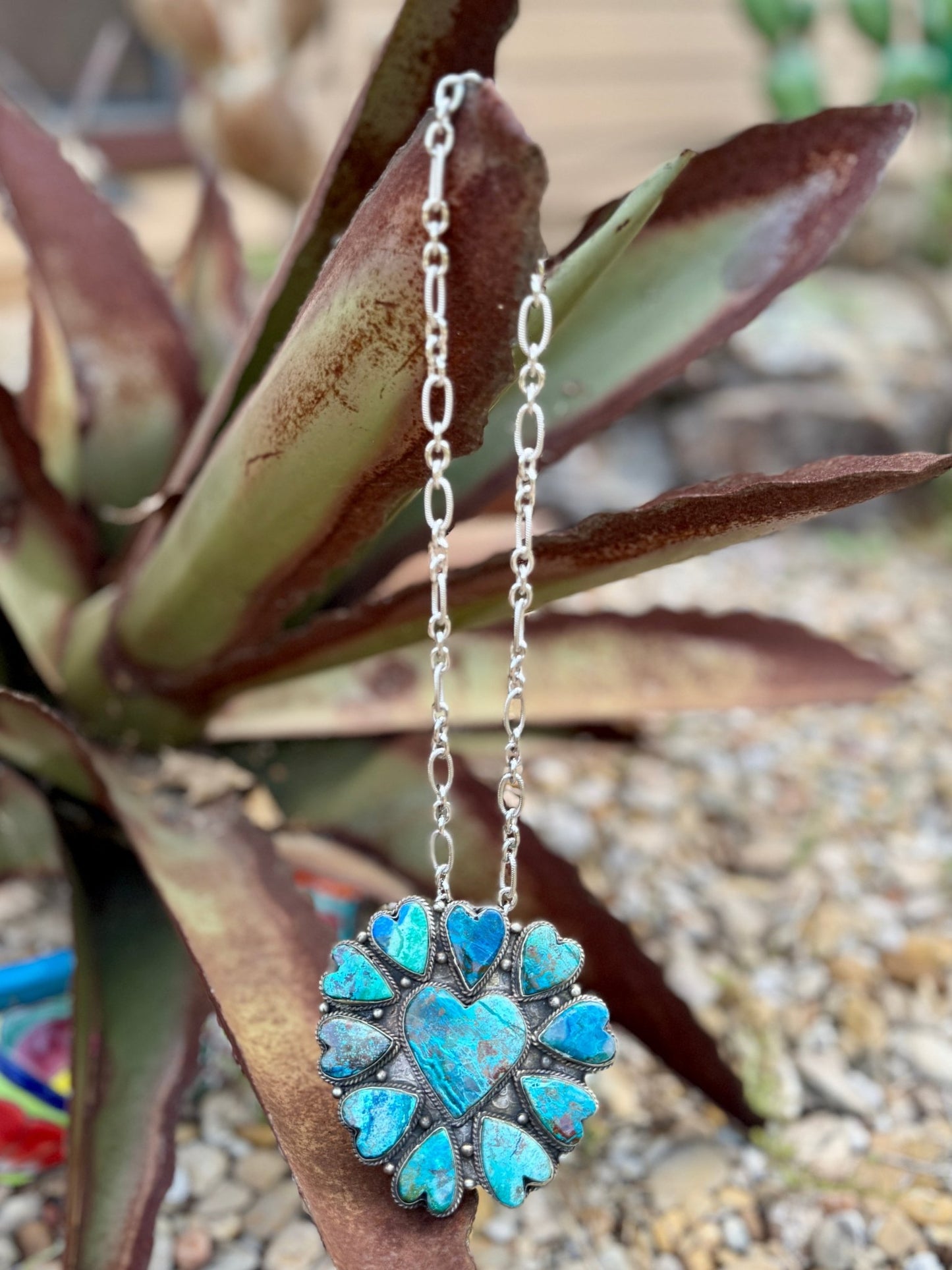 {Queen Of Hearts} Kingman Necklace - Cowgirls & City Chics