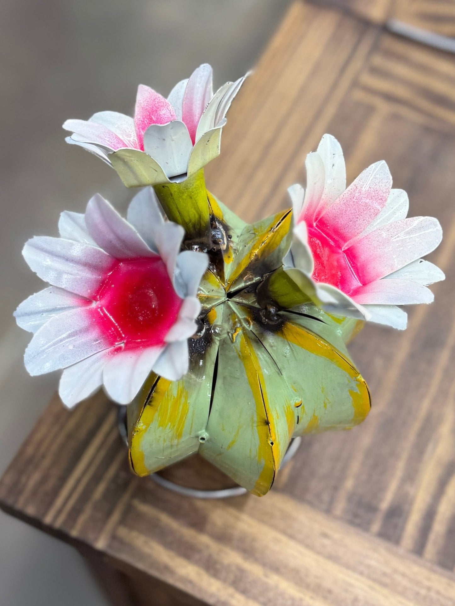 Small Yellow Blossom Cactus - Cowgirls & City Chics