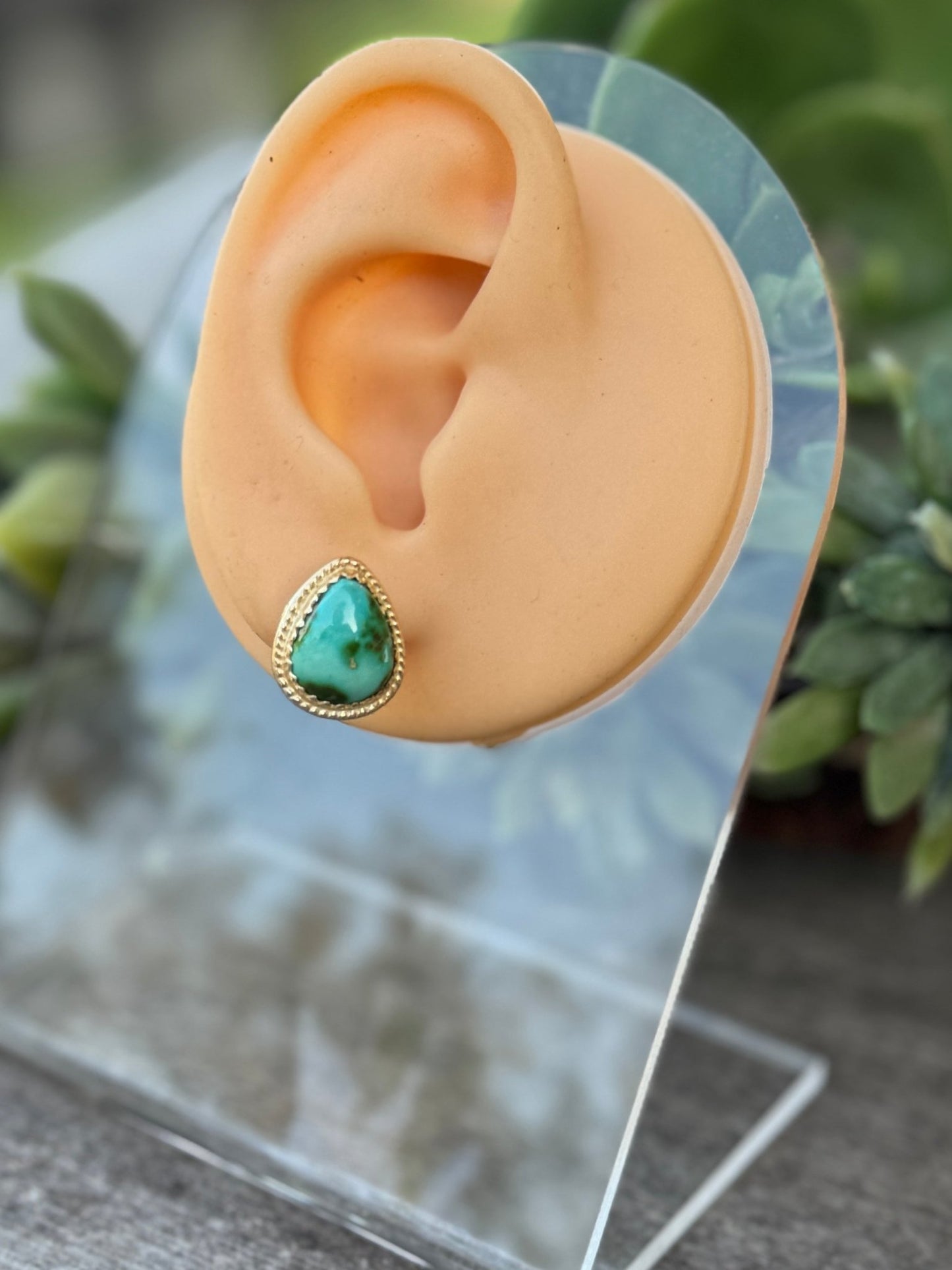 Sonoran Gold Stud Earring {Delta} - Cowgirls & City Chics