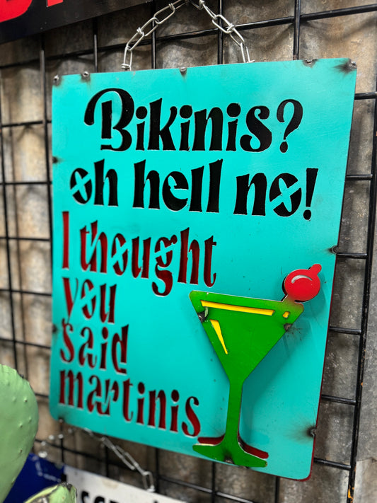 Bikinis? Sign