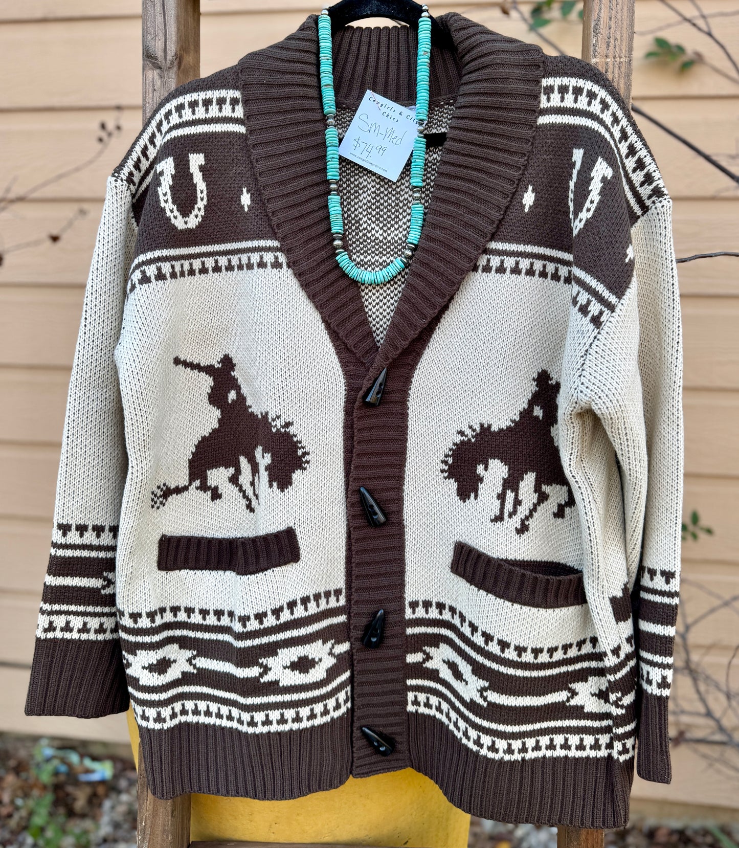 Rodeo Desert Cardigan {Brown}