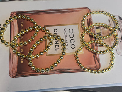 Plain Gold Bead Bracelet