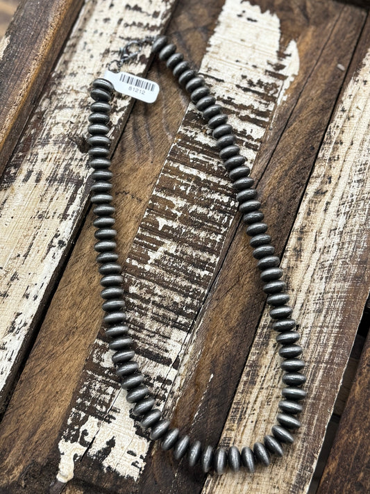 Spacer Pearl Necklace