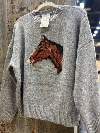 Horse Head Sweater