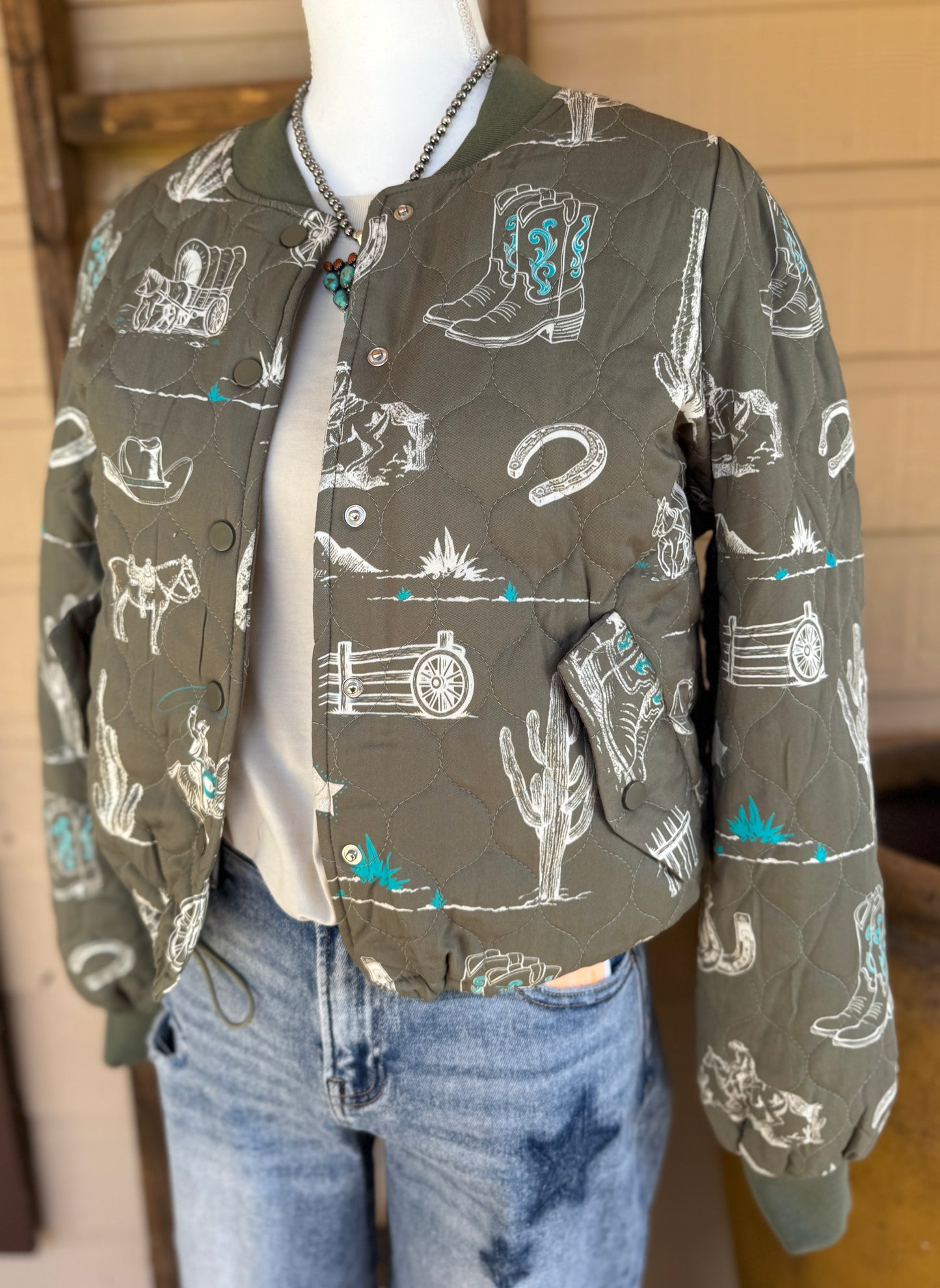 {Wild West} Quilted Jacket