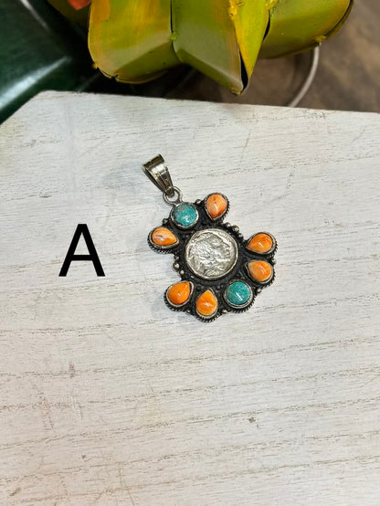 Spiny Kingman Coin Pendent
