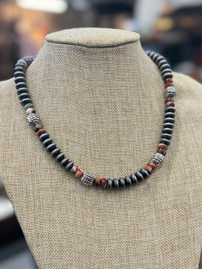 Multi-Color Pearl Necklace