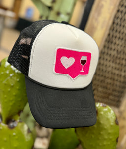 Love Wine Trucker Hat