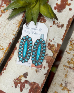 {Santa Rosa} Turquoise Earrings