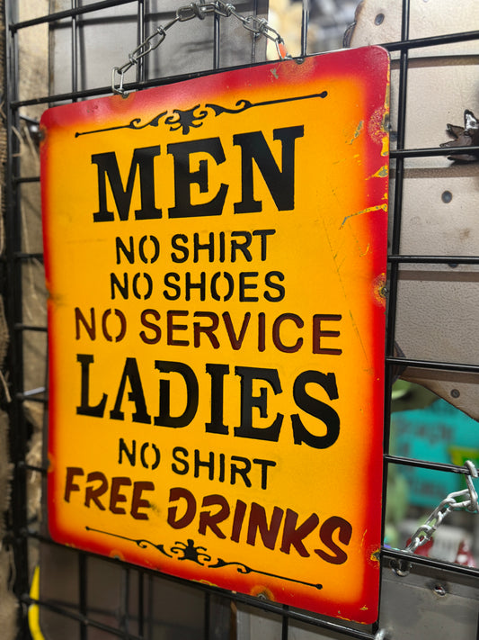 No Service Sign