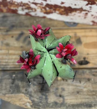 Mini Metal Cactus Blossom