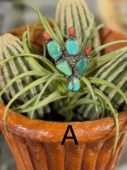 Kingman Cactus Ring